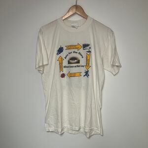 Vintage UNO Shirt 90s Omaha Science Space Stars Nebraska Tee